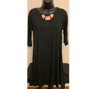 SOLD - NWT - 3/4 Sleeve - Modal Swing Tunic